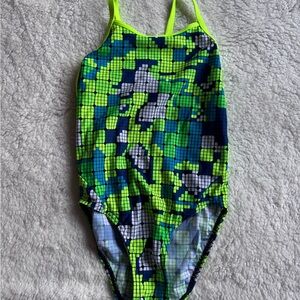 Like new Funkita - Glow Rider - Girls’ Diamondback One Piece - Swim 26/ girls 10